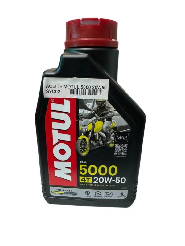 ACEITE PARA MOTO MOTUL 5000 20W50 MINERAL