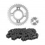 KIT DE TRANSMISION RX100, ZANELLA SEXY CADENA 428-118L Z38/15 YAM. UNIBEAR