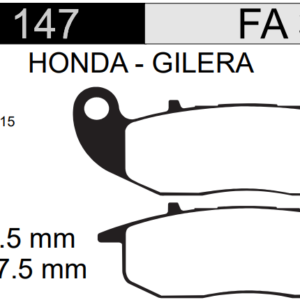 PASTILLA FRENO HONDA 150CC NEW TITAN HD