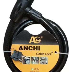 LINGA DE SEGURIDAD DE ACERO NEGRA FUME