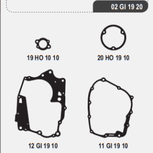 JUEGO DE JUNTAS COMPLETO GILERA YL 150 SERIE 3 CON O’RINGS