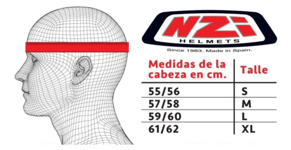 CASCO PARA MOTO NZI GO RIDER SOLID NOUVEAU - Image 4